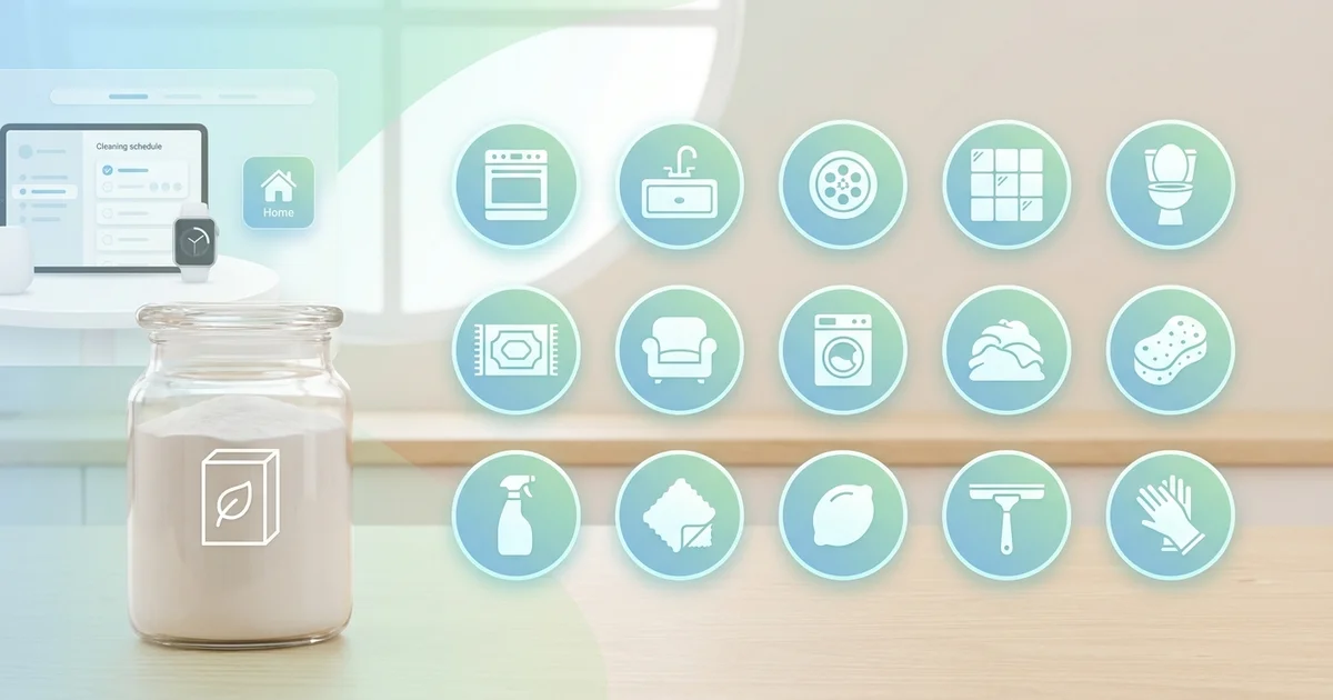 Natron zum Putzen: 15 Anwendungen für den gesamten Haushalt