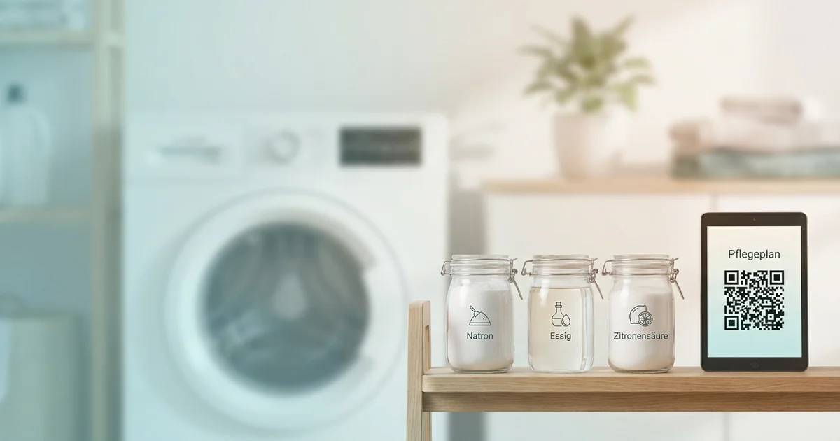 Waschmaschine reinigen: Anleitung mit Hausmitteln & Profi-Tipps